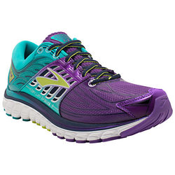 Brooks Glycerin 14 Women's Running Shoes, Purple/Green